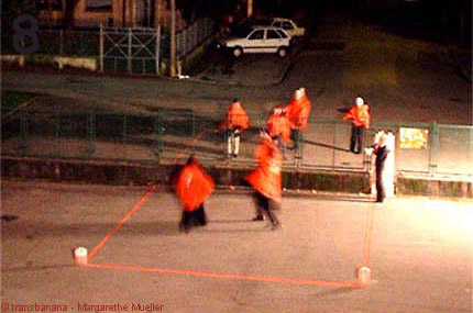 Current World Record - EU-Outerborderline BadmintonCurrent World Record - EU-Outerborderline Badminton© - 01.01.2000 - Gorizia/Nova Gorica - Italy/Slovenia - Part of the Project "Celebration Rocket" - © transbanana / Margarethe Mueller